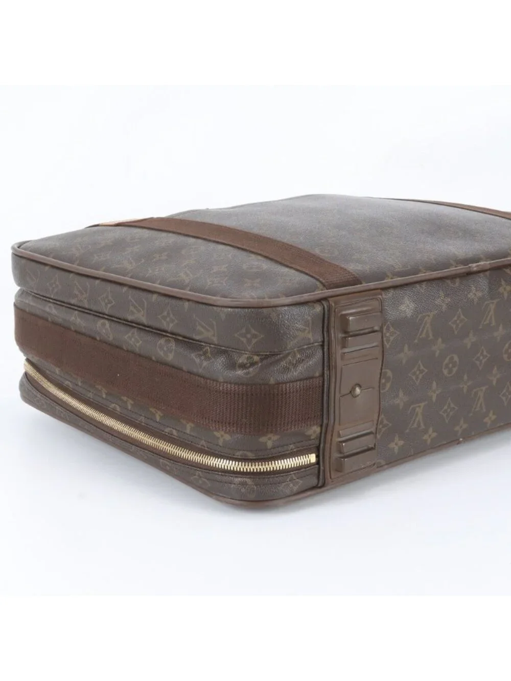 Louis Vuitton Monogram Satellite Leather Boston Bag Cali